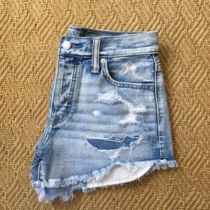 AE High Rise Vintage Festival Shorts